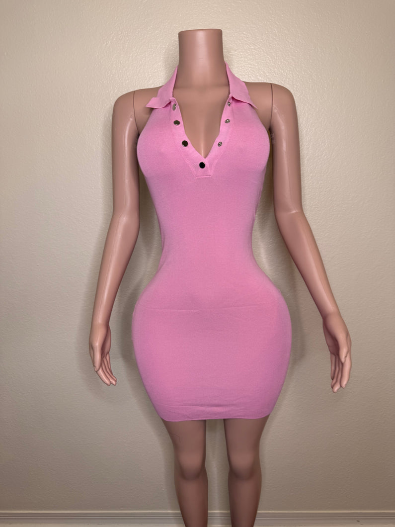Malibu Barbie Halter Dress