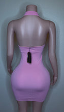 Load image into Gallery viewer, Malibu Barbie Halter Dress