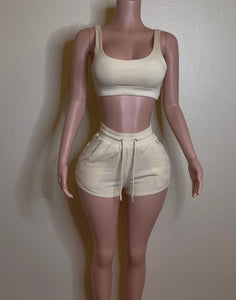 Chill Bae Set (Ivory)