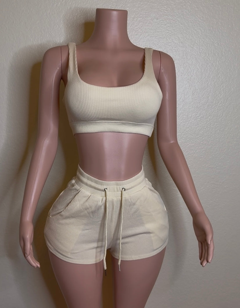 Chill Bae Set (Ivory)